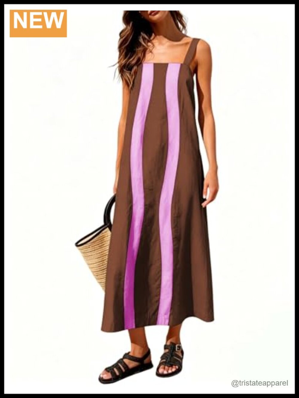 Boho Floral Maxi Overall Dress Sleeveless Beach Coverup Vacation